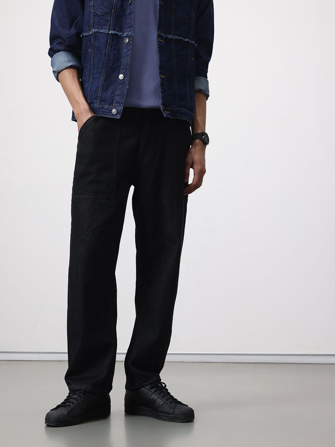 ether Men Straight Fit Jeans