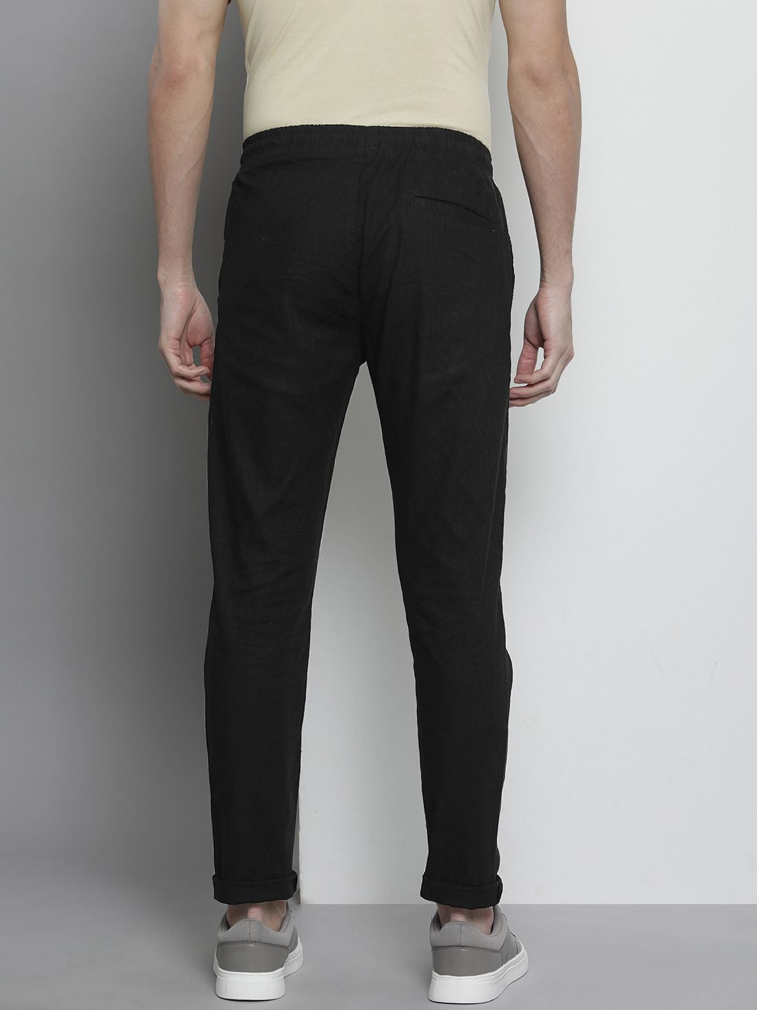 The Indian Garage Co Men Mid-Rise Slim Fit Joggers