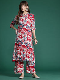 Indo Era Ethnic Motifs Printed Kurta with Palazzos