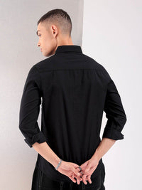 The Indian Garage Co Slim Fit Long Sleeves Cotton Opaque Printed Casual Shirt