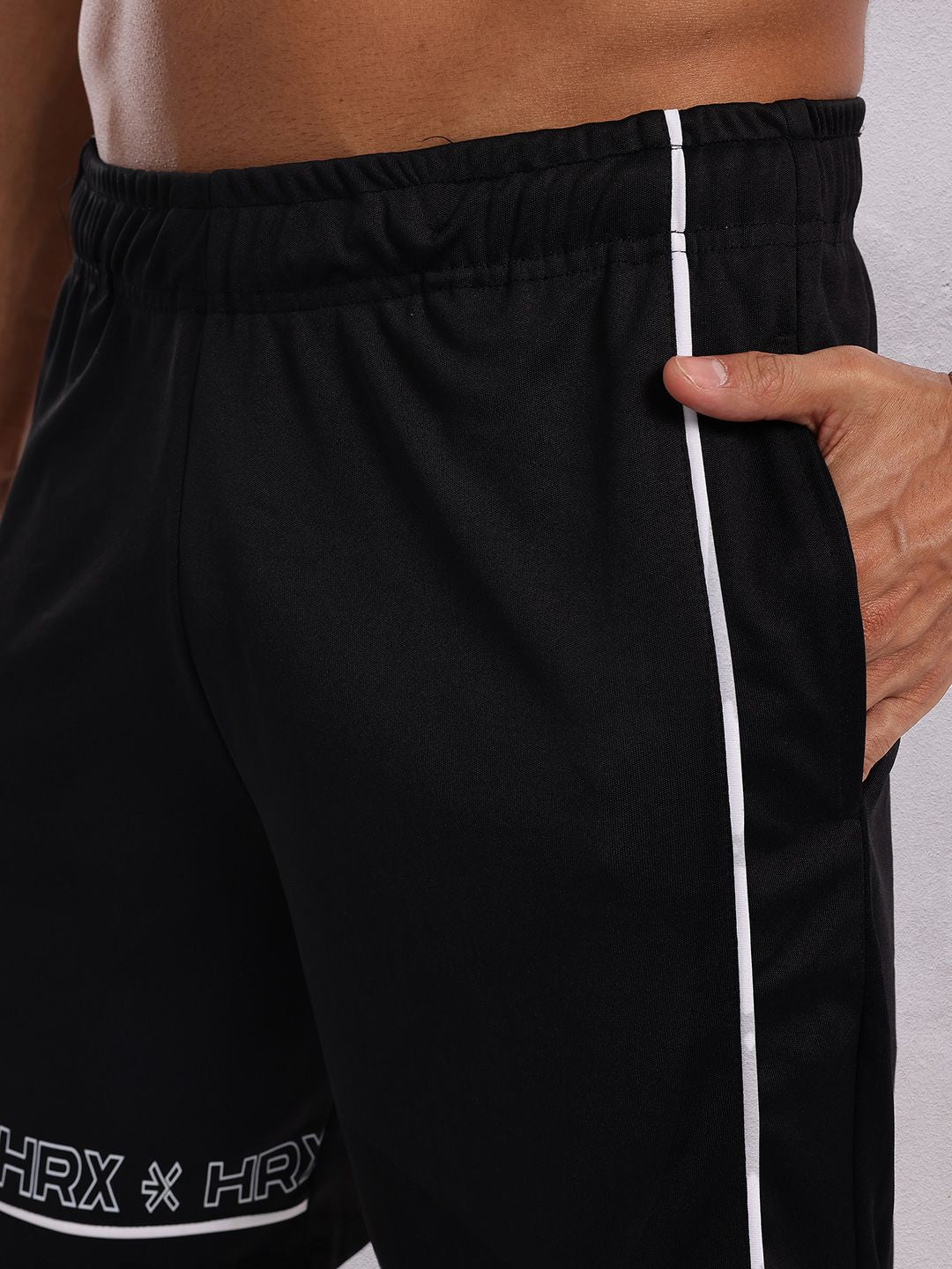 HRX by Hrithik Roshan Men Typography Printed Training Shorts