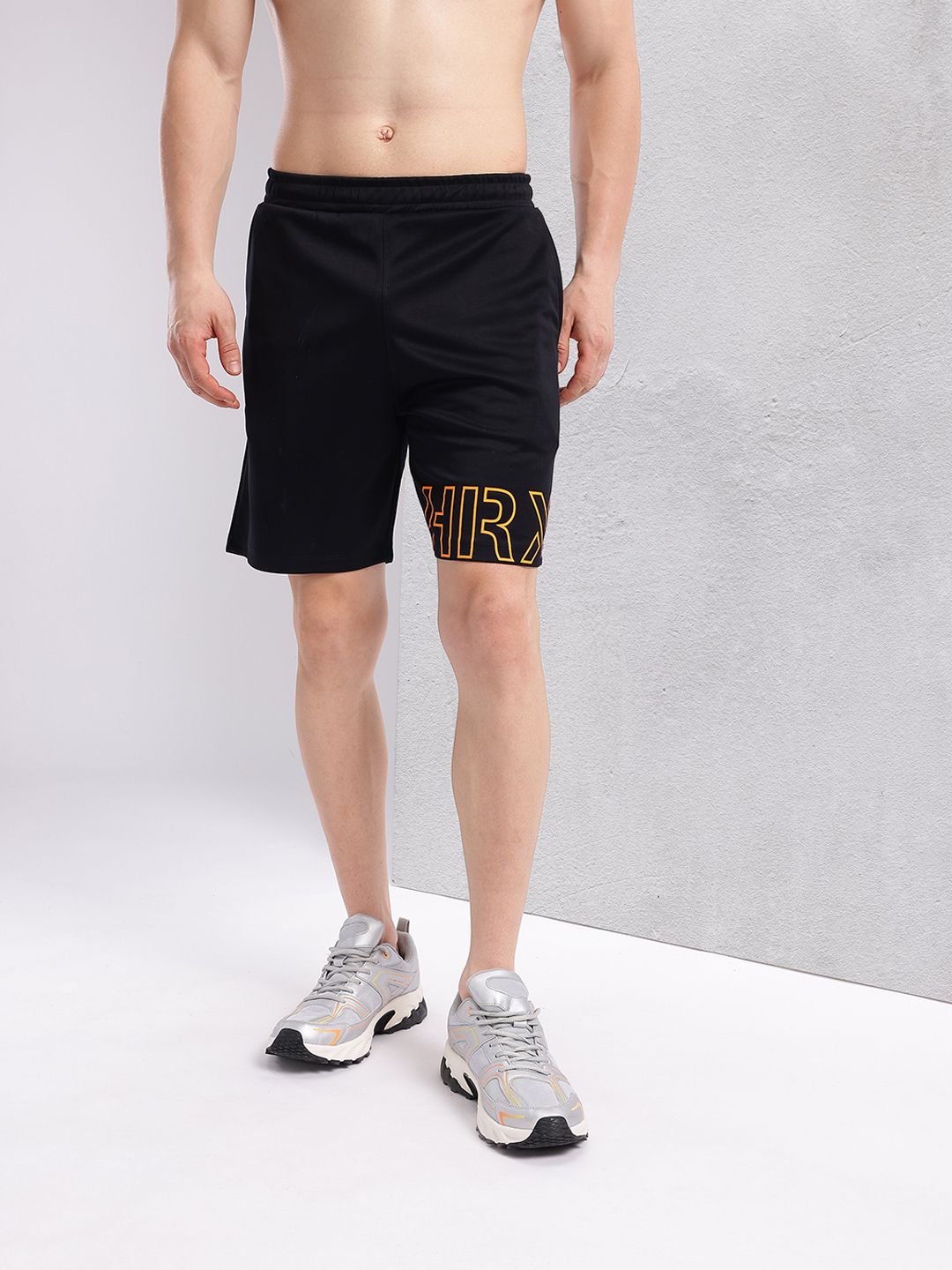 HRX by Hrithik Roshan Men Printed Rapid-Dry Training Shorts
