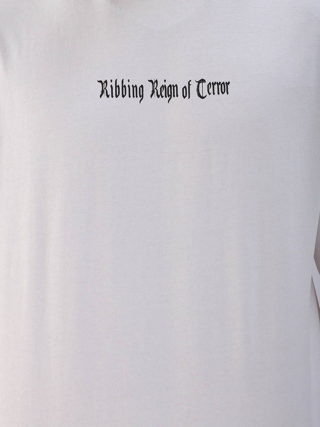 The Indian Garage Co Men Back Printed Boxy Oversized Round Neck T-shirt