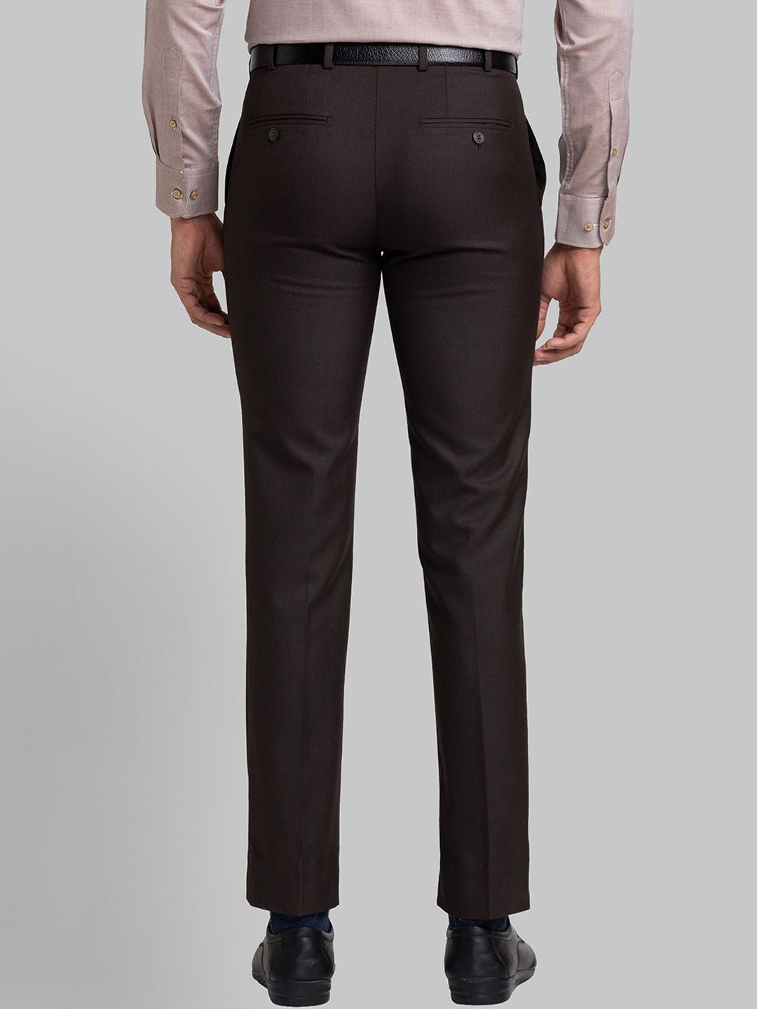 Raymond Slim-Fit Mid-Rise Trouser