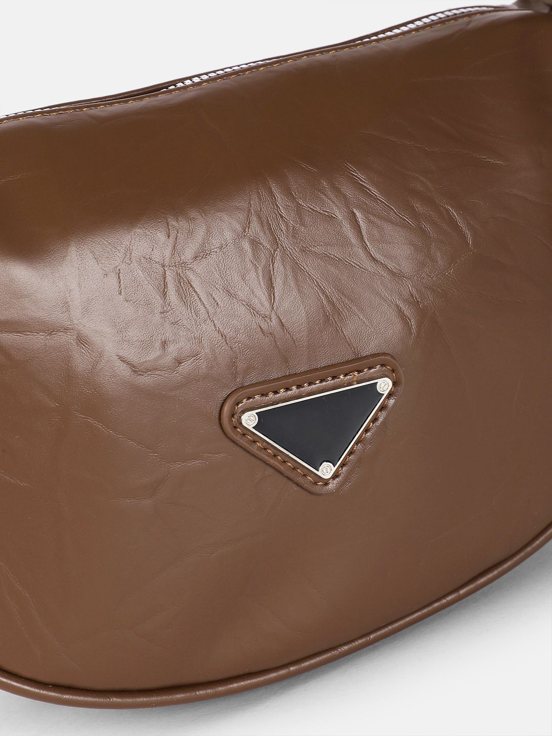 DressBerry Textured Structured Sling Bag