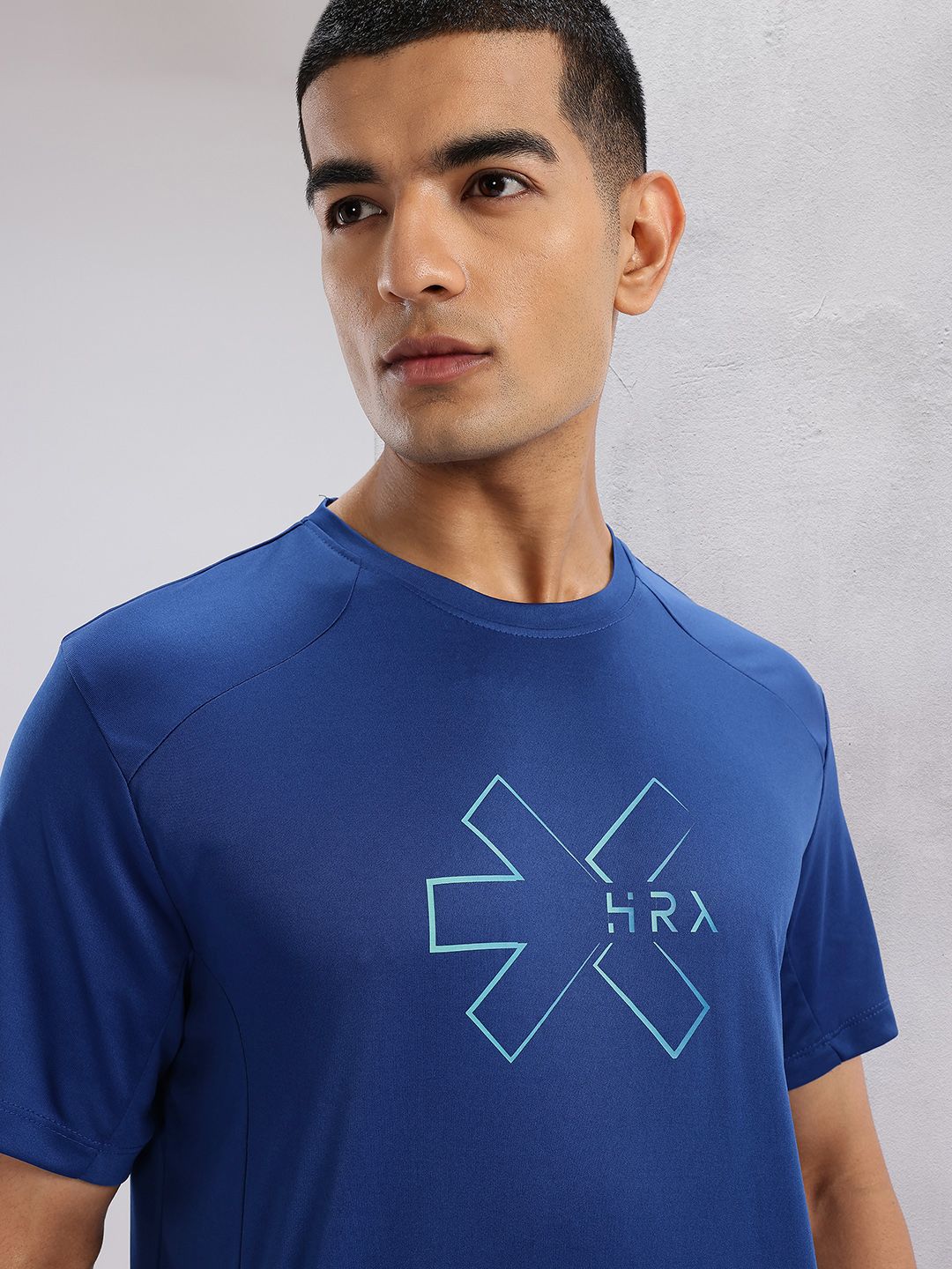 HRX by Hrithik Roshan Men Brand Logo Printed Training T-shirt