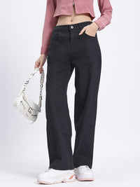 DressBerry Women Rollers Straight Fit Jeans