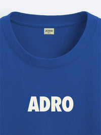 ADRO Men Printed Applique T-shirt