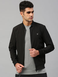 HRX by Hrithik Roshan Men Black Solid Bomber