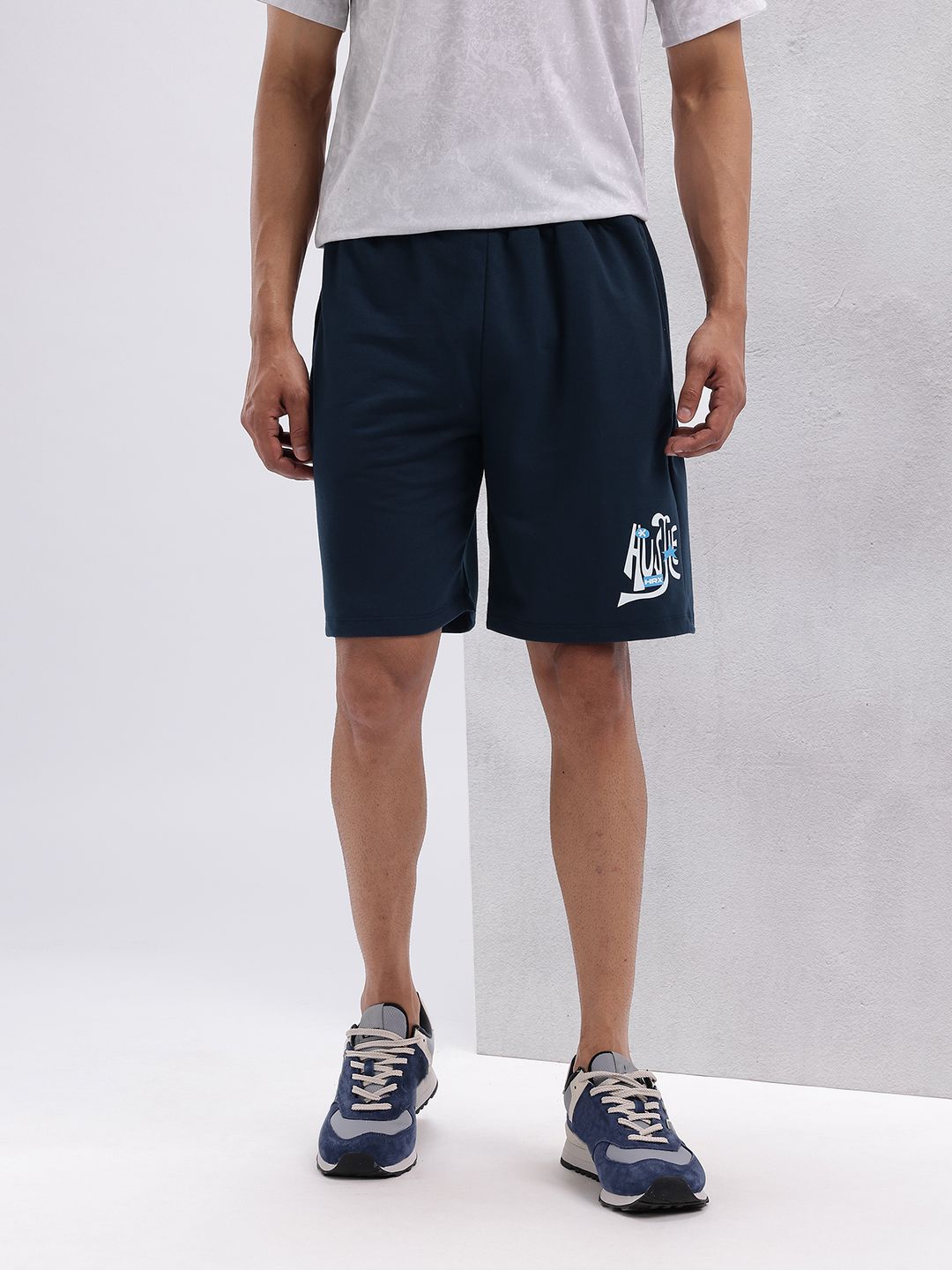 HRX by Hrithik Roshan Men Typography Print Lifestyle Shorts