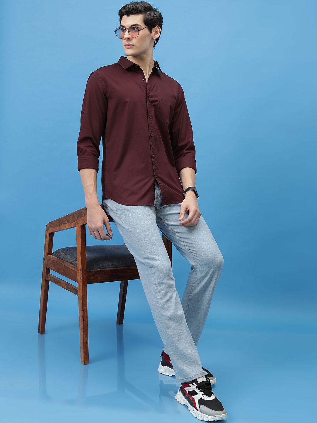 HIGHLANDER Men Straight Fit Stretchable Jeans