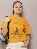 DILLINGER Graphic Printed Oversized Pure Cotton T-shirt