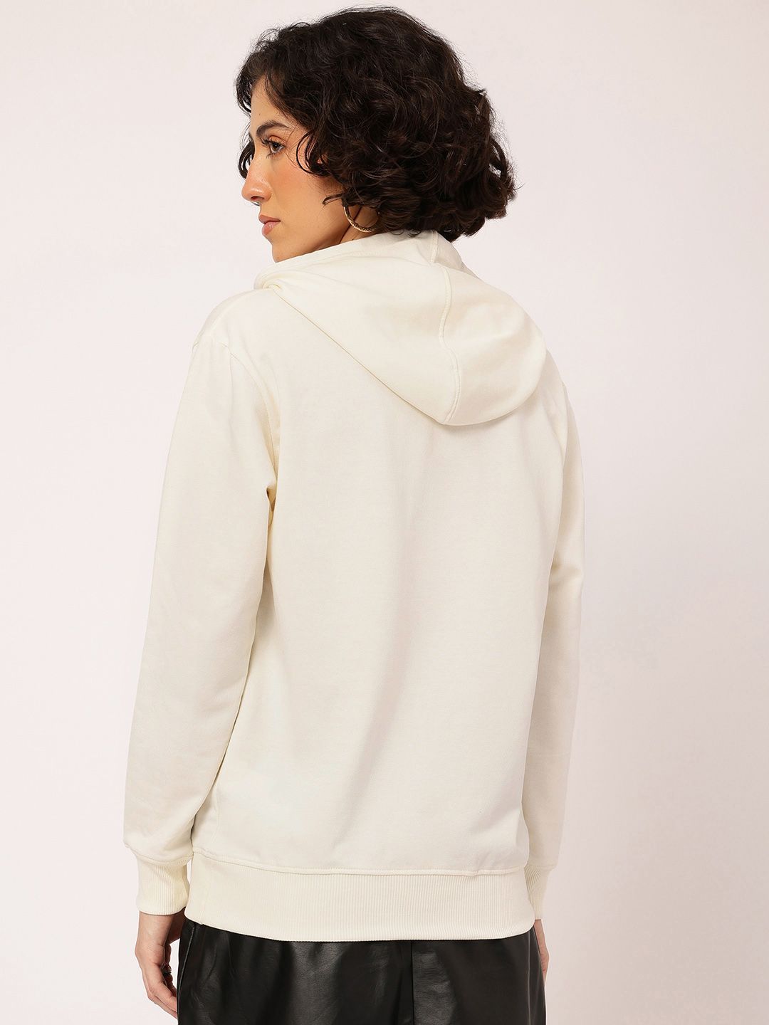DressBerry Printed Hooded Sweatshirt
