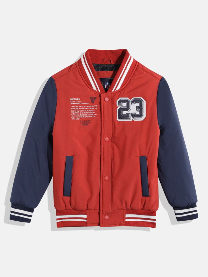 Monte Carlo Boys Typography Varsity Jacket