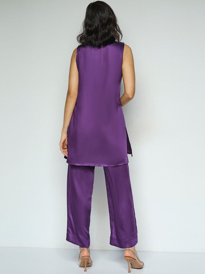 AND Shoulder Straps Top With Trousers & Jacket Co-Ords