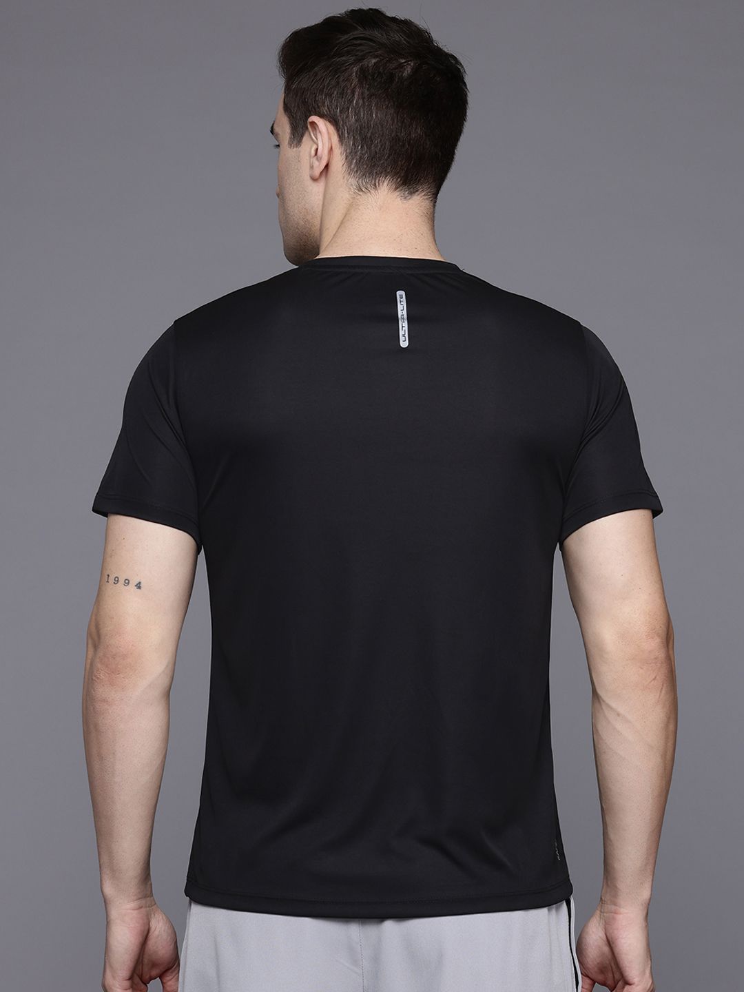 HRX by Hrithik Roshan Men Typography Printed Running Ultralite T-shirt