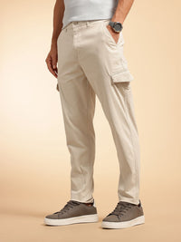 French Connection Men Regular Fit Cargos Trousers
