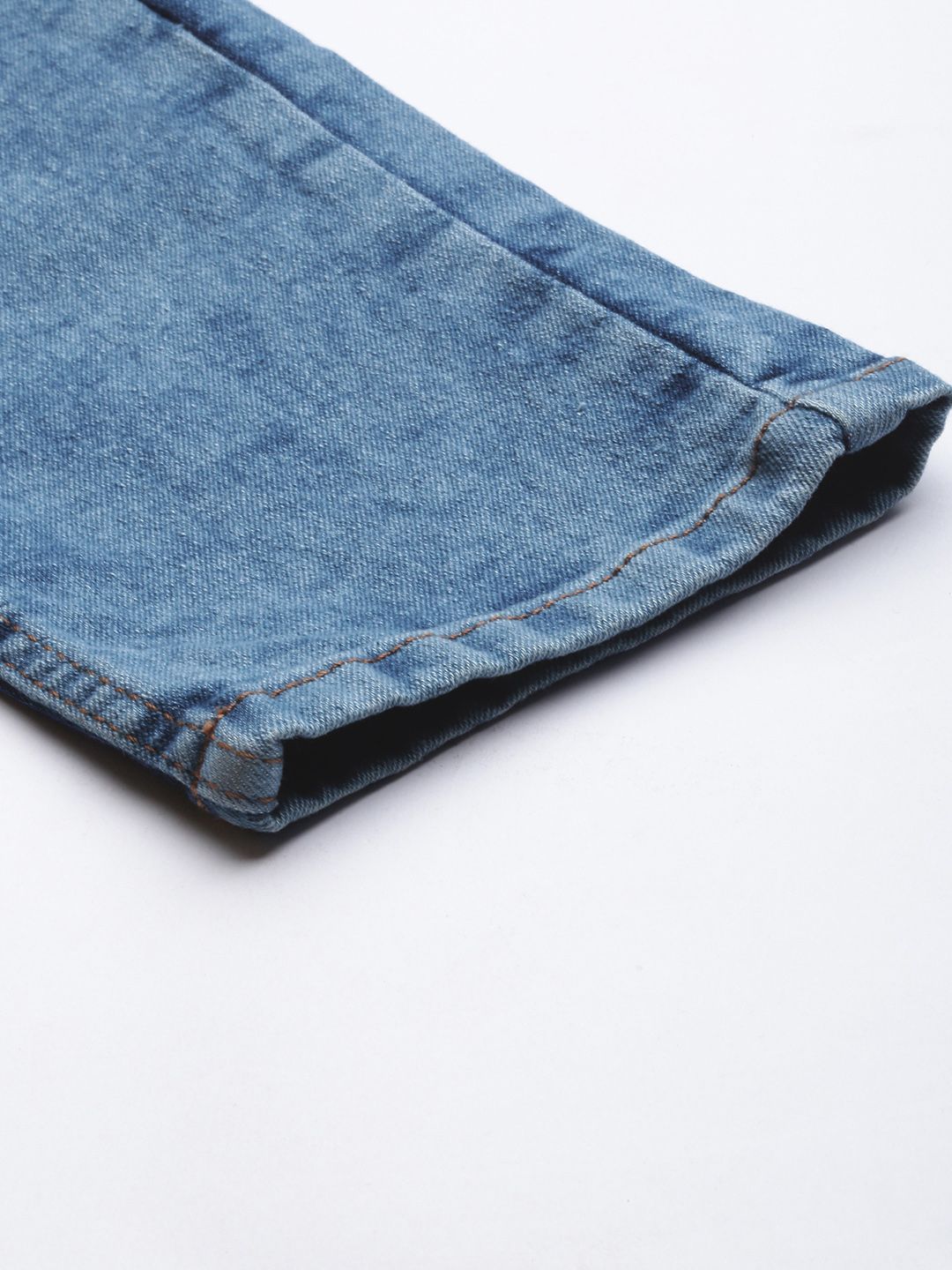 The Indian Garage Co Men Relaxed Fit Light Fade Stretchable Jeans