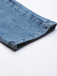 The Indian Garage Co Men Relaxed Fit Light Fade Stretchable Jeans