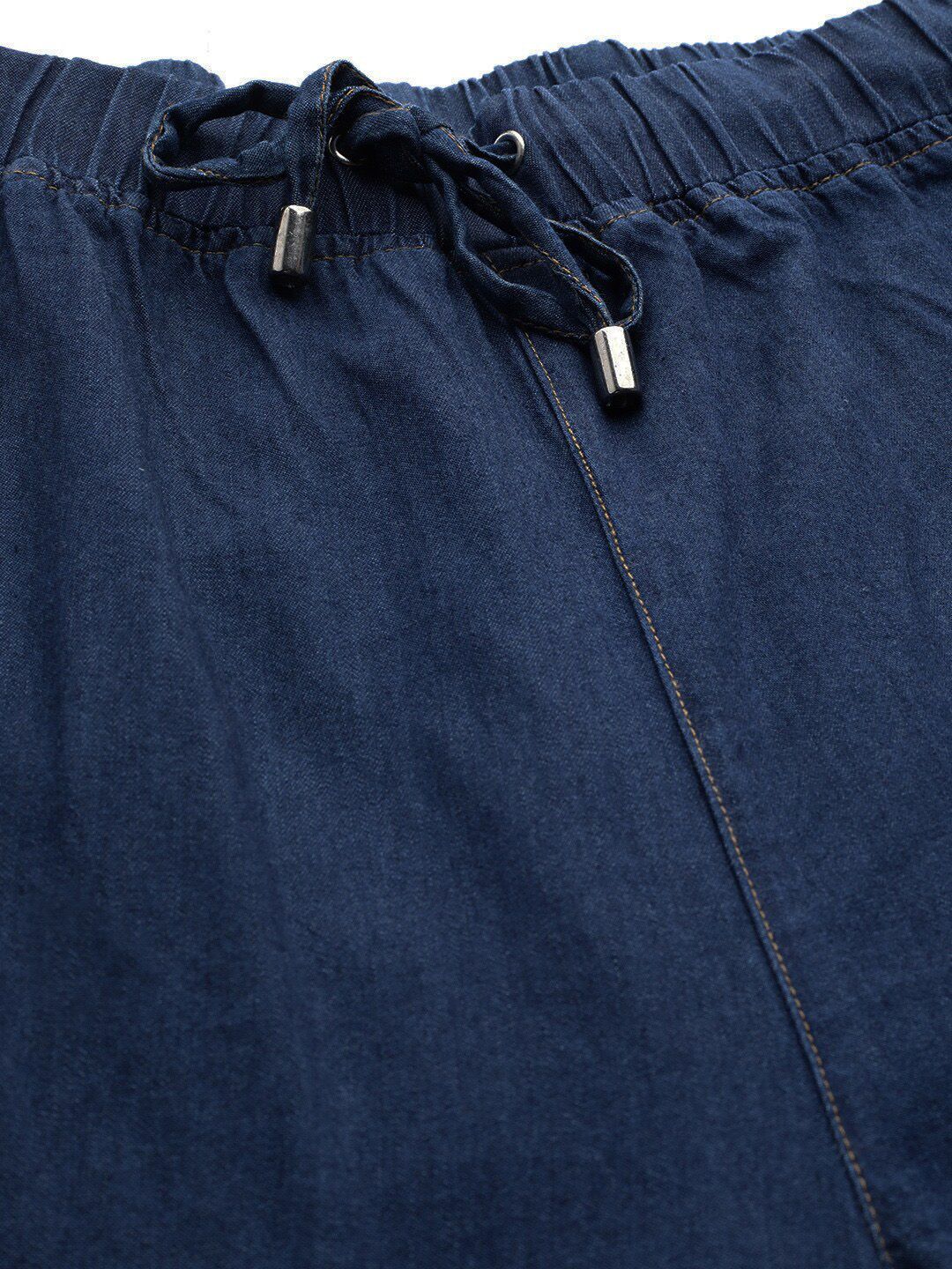 STREET 9 BASICS Women Blue Regular Fit Solid Joggers