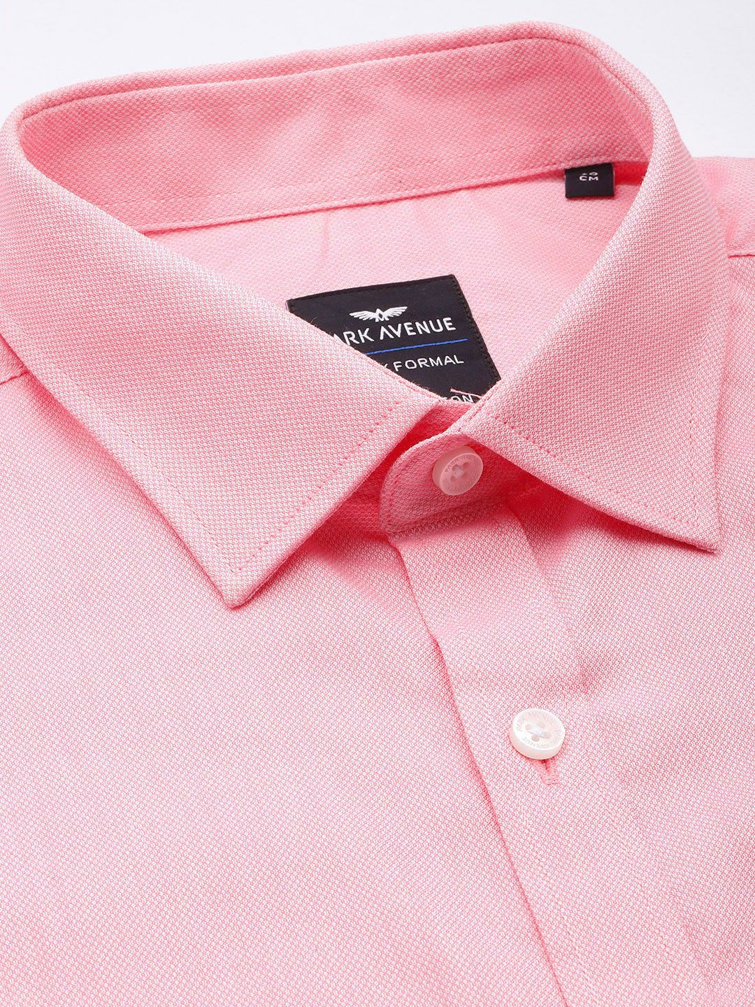 Park Avenue Slim Fit Textured Pure Cotton Formal Shirt