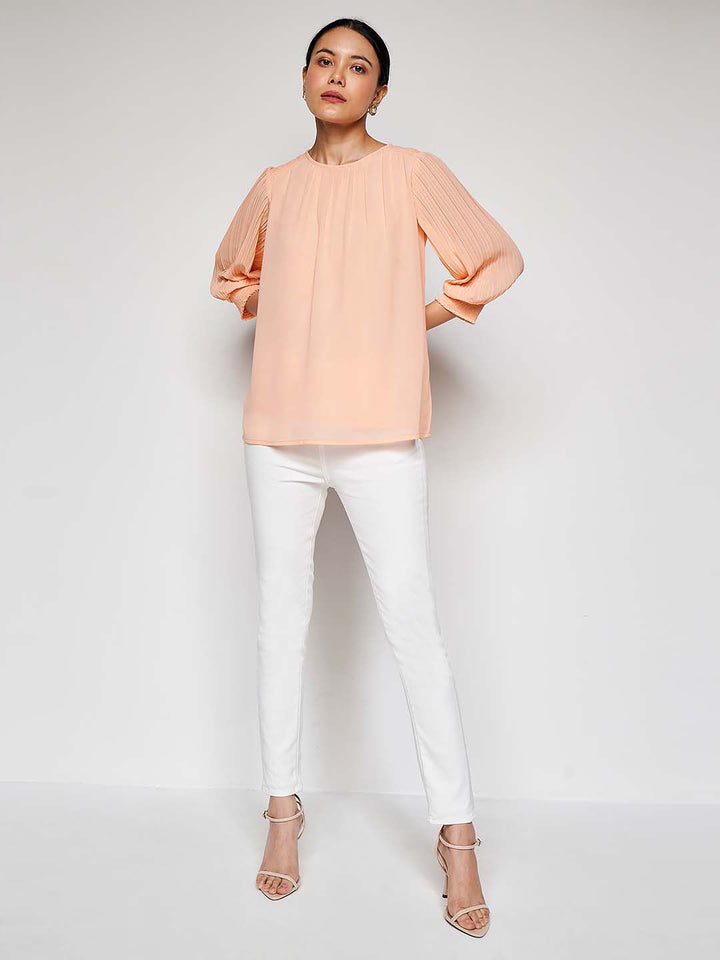AND Puff Sleeve Top