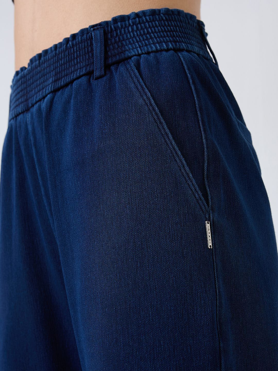SPYKAR Women Straight Fit Wide Leg Trousers