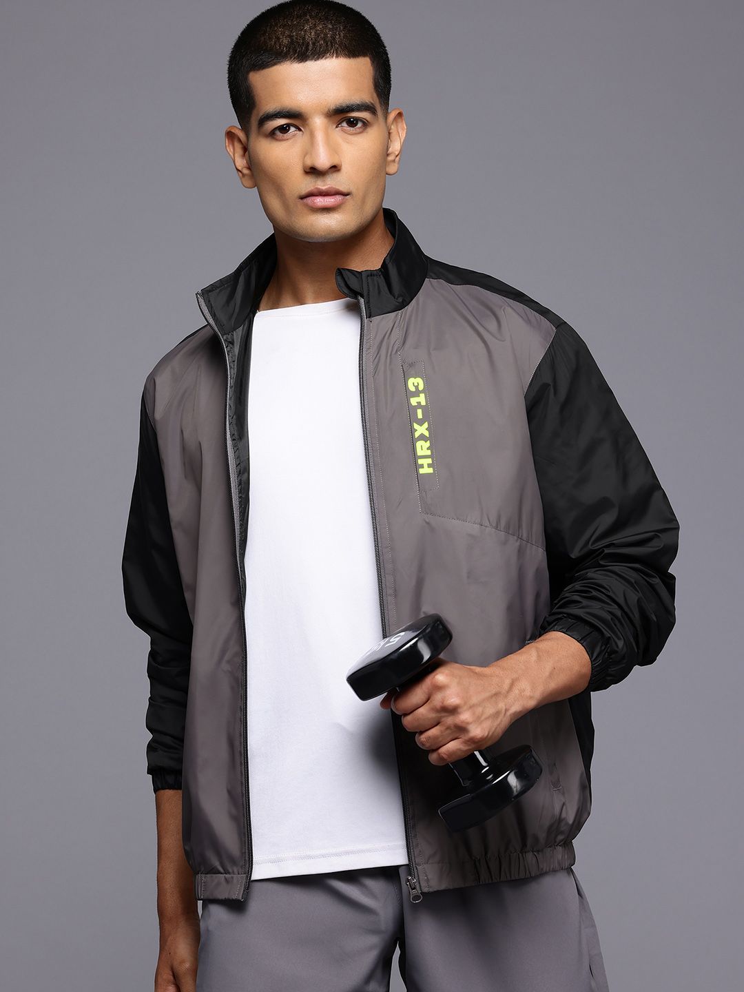 HRX by Hrithik Roshan Colourblocked Rapid-Dry Training Jacket