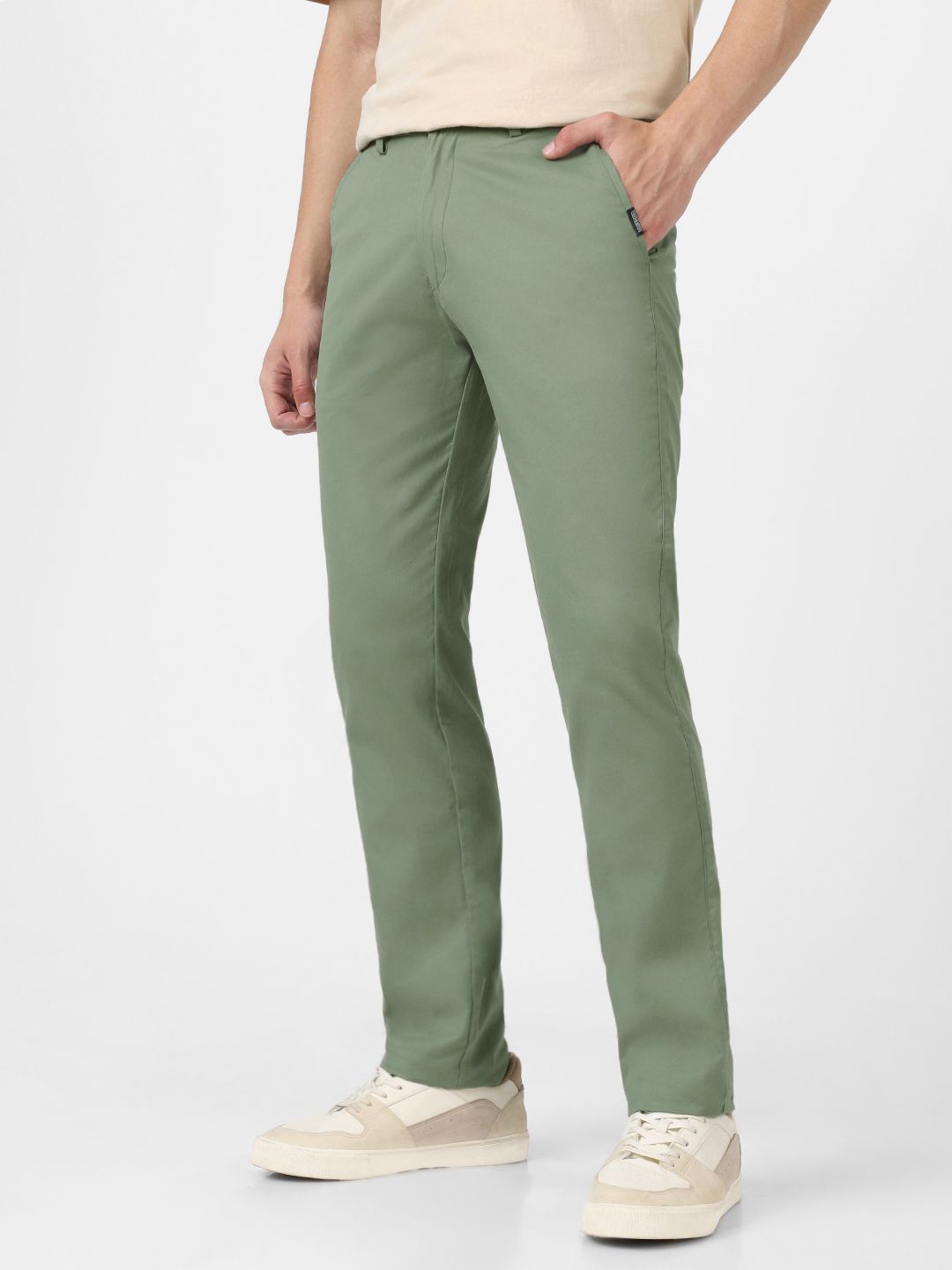 Urbano Fashion Men Slim Fit Easy Wash Cotton Chinos