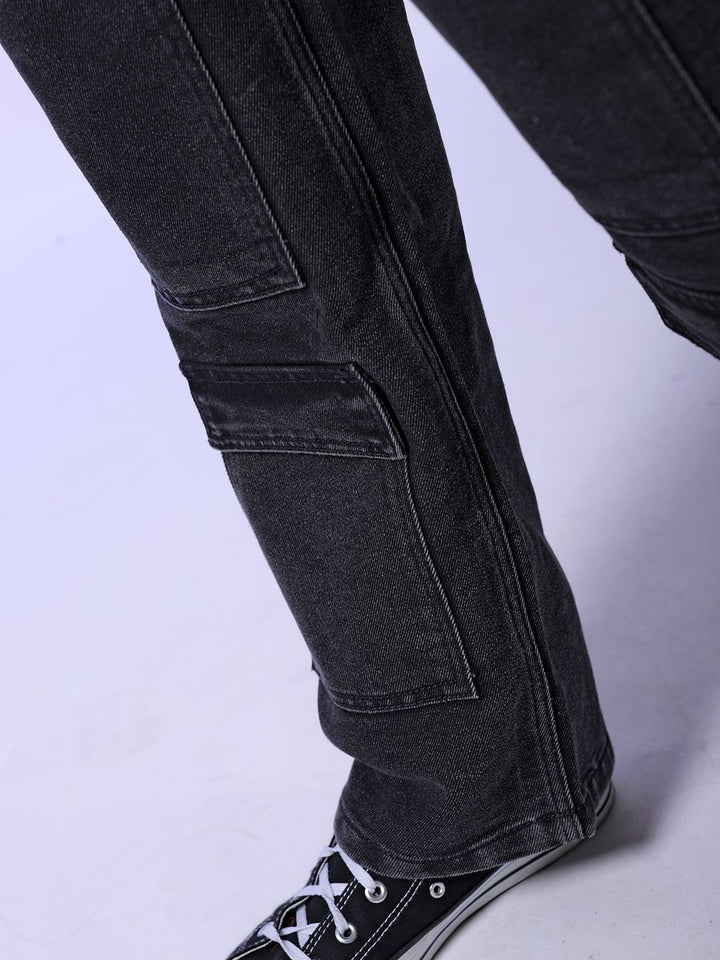 The Indian Garage Co Men Relaxed Fit Mildly Distressed Jeans