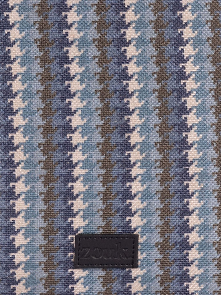 Zouk Men Backpack Rintangan Air Bercetak Geometri Sehingga 16 Inci
