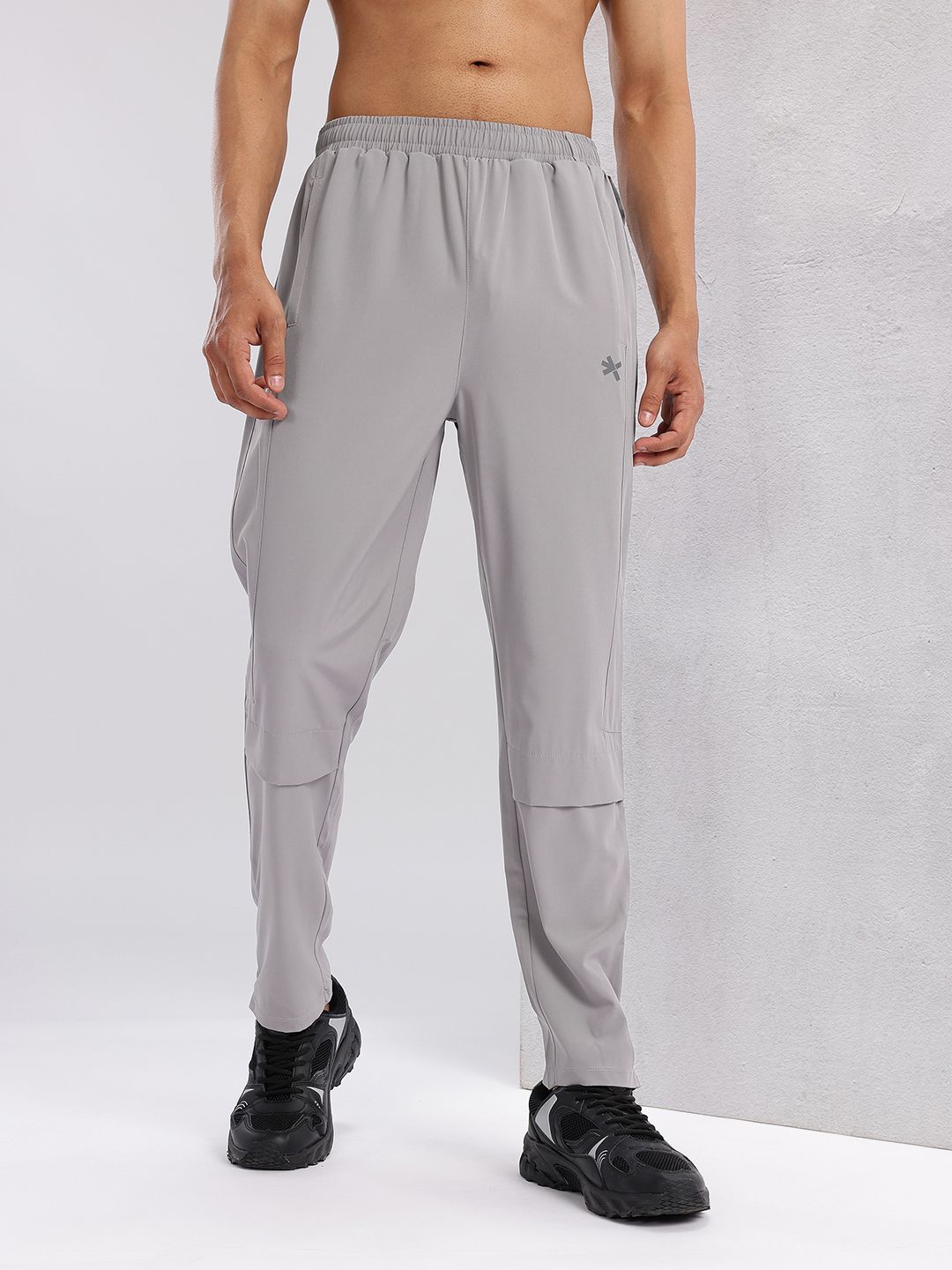 HRX by Hrithik Roshan Men Zipped Hem Rapid-Dry Training Track Pants