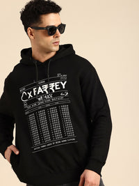 Being Human Men Printed Pure Cotton Hooded Sweatshirt