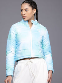 HRX by Hrithik Roshan Dyed Crop Padded Lifestyle Jacket