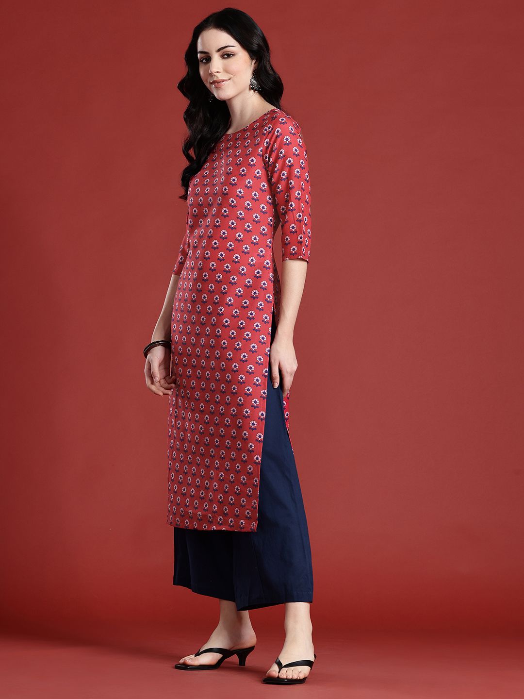 Anouk Women Floral Printed Kurta