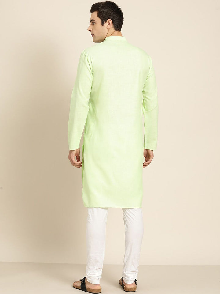 SOJANYA Mandarin Collar Straight Kurta