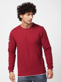 SPYKAR Round Neck Cotton Sweatshirt