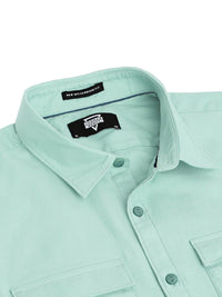 Thomas Scott Cotton Twill Classic Slim Fit Opaque Casual Shirt
