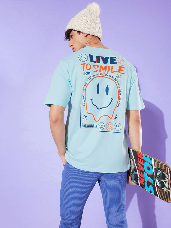 Difference of Opinion Printed Cotton Oversized T-shirt