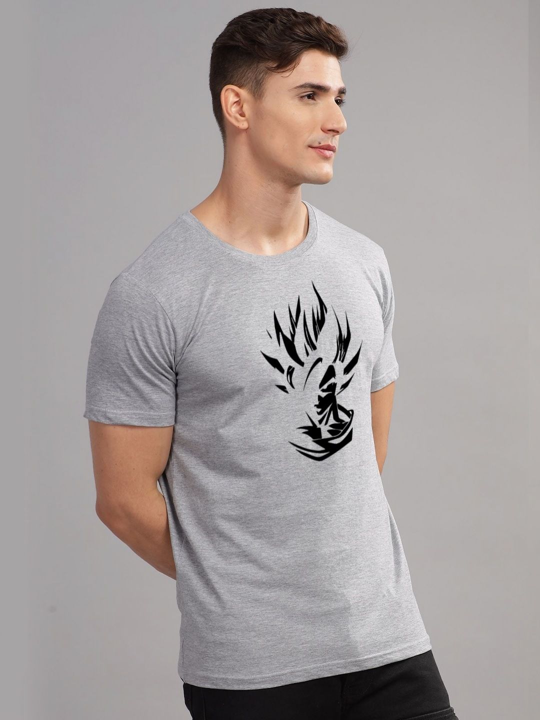 ADRO Men Typography Printed Raw Edge T-shirt