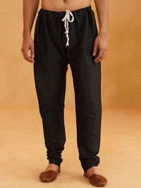 SOJANYA Band Collar Long Sleeves Regular Kurta With Churidar With Nehru Jacket