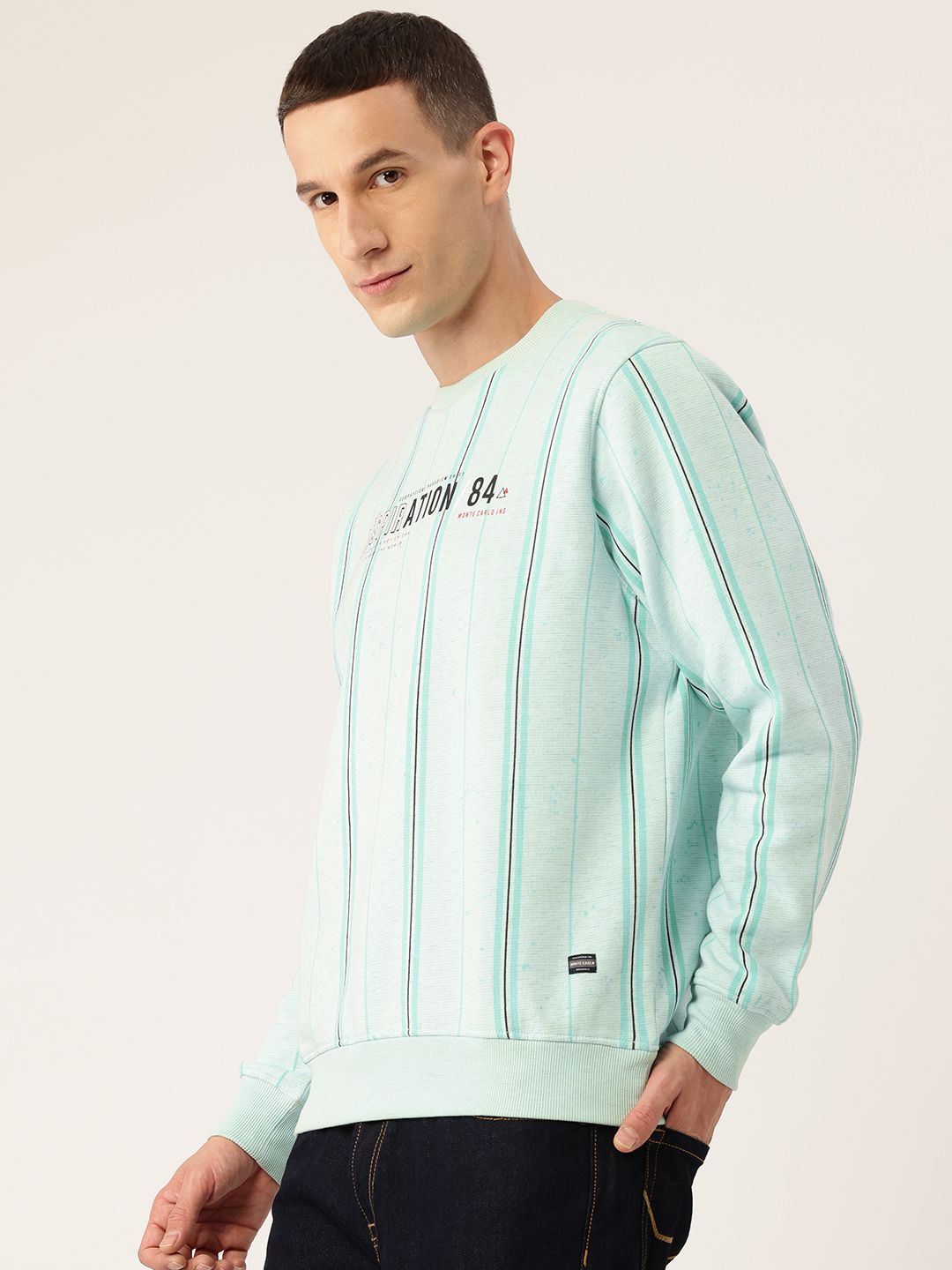 Monte Carlo Striped Sweatshirt