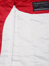 The Indian Garage Co Hooded Slim Fit Bomber Jacket with Zippered Insert Pockets