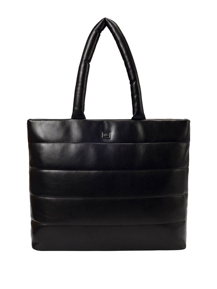 Lino Perros Quilted Structured Shoulder Bag