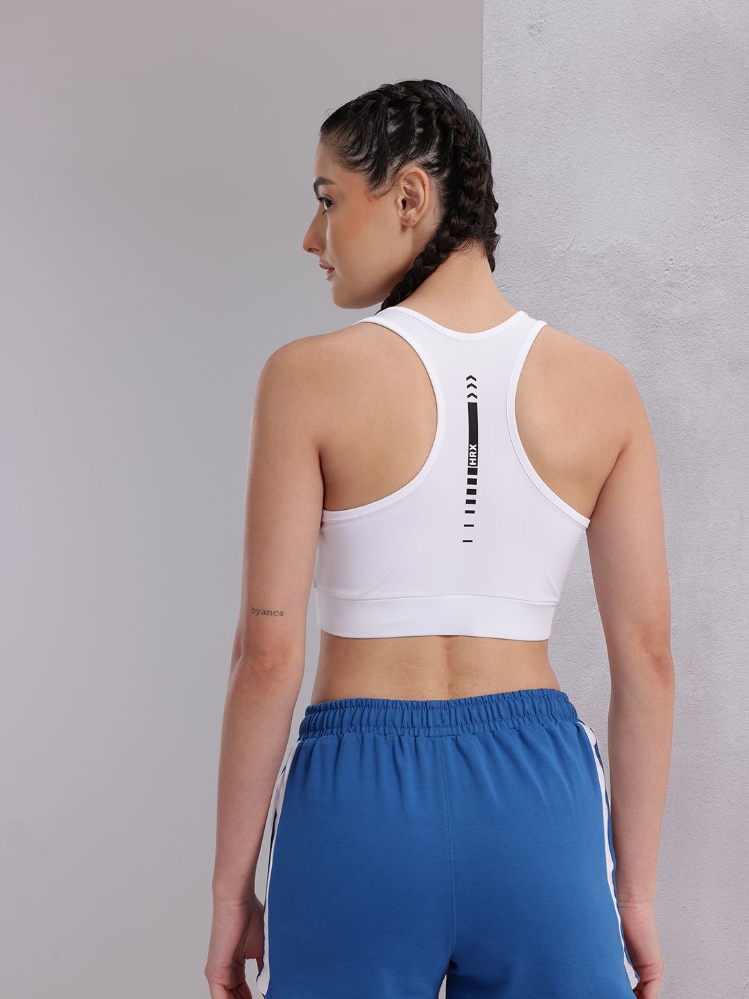 HRX by Hrithik Roshan Lightly Padded Racerback Rapid-Dry Training Bra