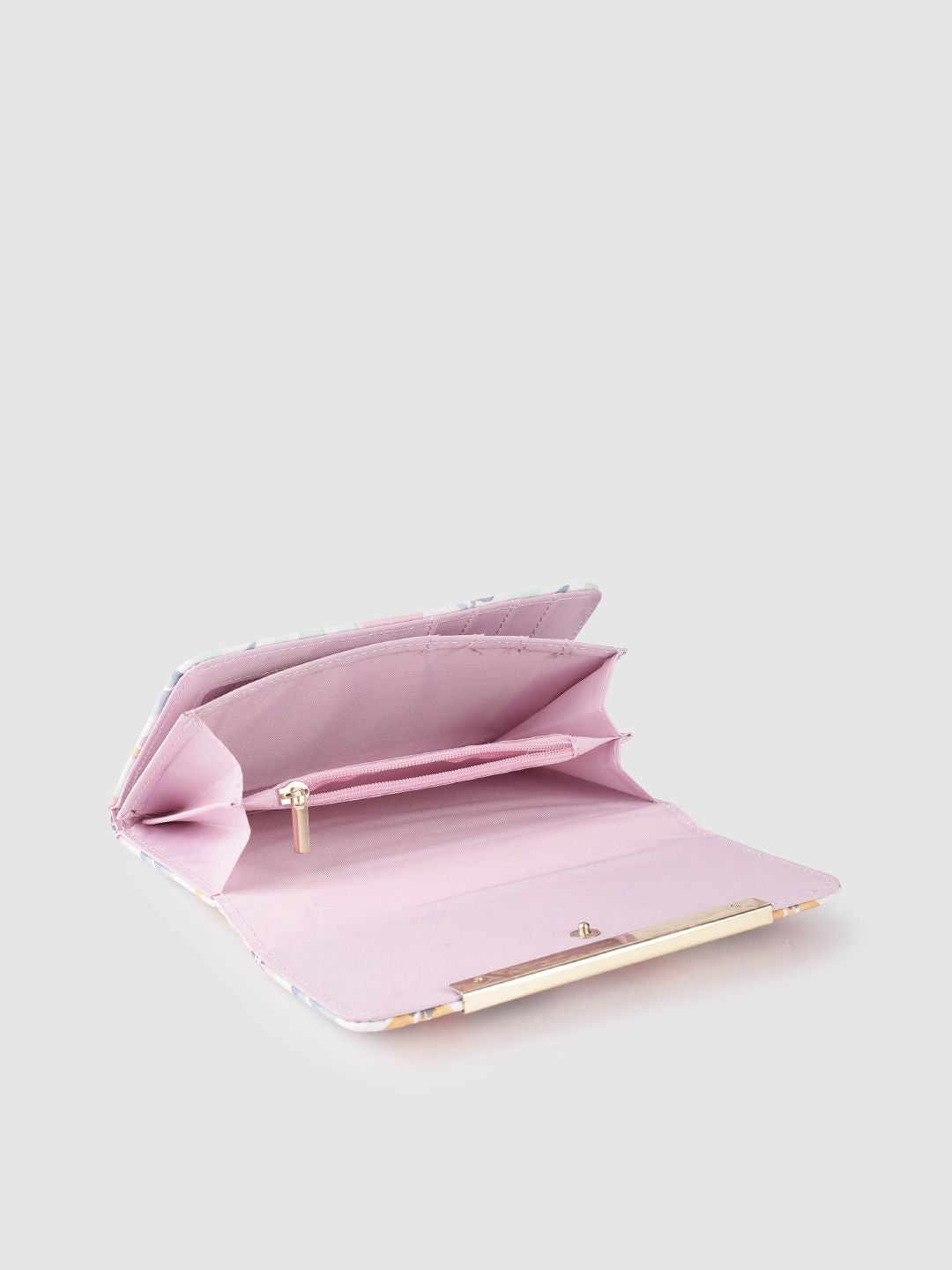 Lino Perros Women Floral Printed Three Fold Wallet
