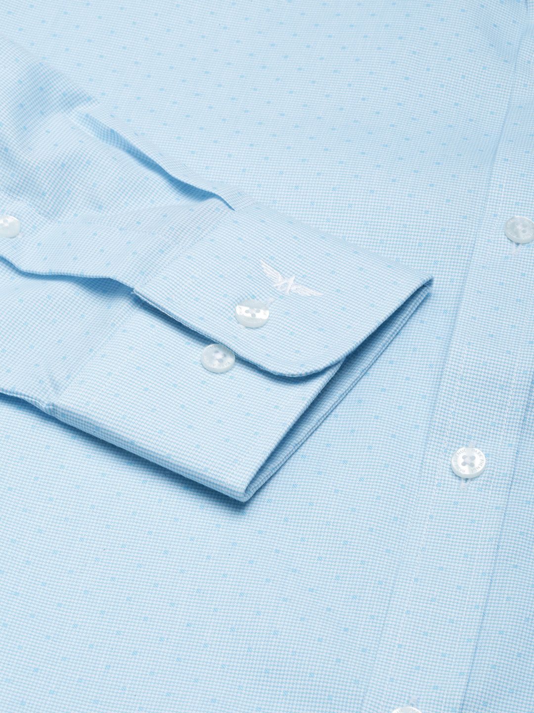 Park Avenue Textured Slim Fit Opaque Formal Shirt