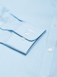 Park Avenue Textured Slim Fit Opaque Formal Shirt