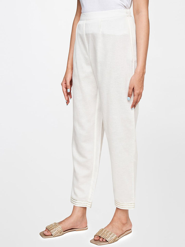 Global Desi Women Straight Fit Trousers