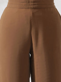 W Women Straight Fit Parallel Trousers